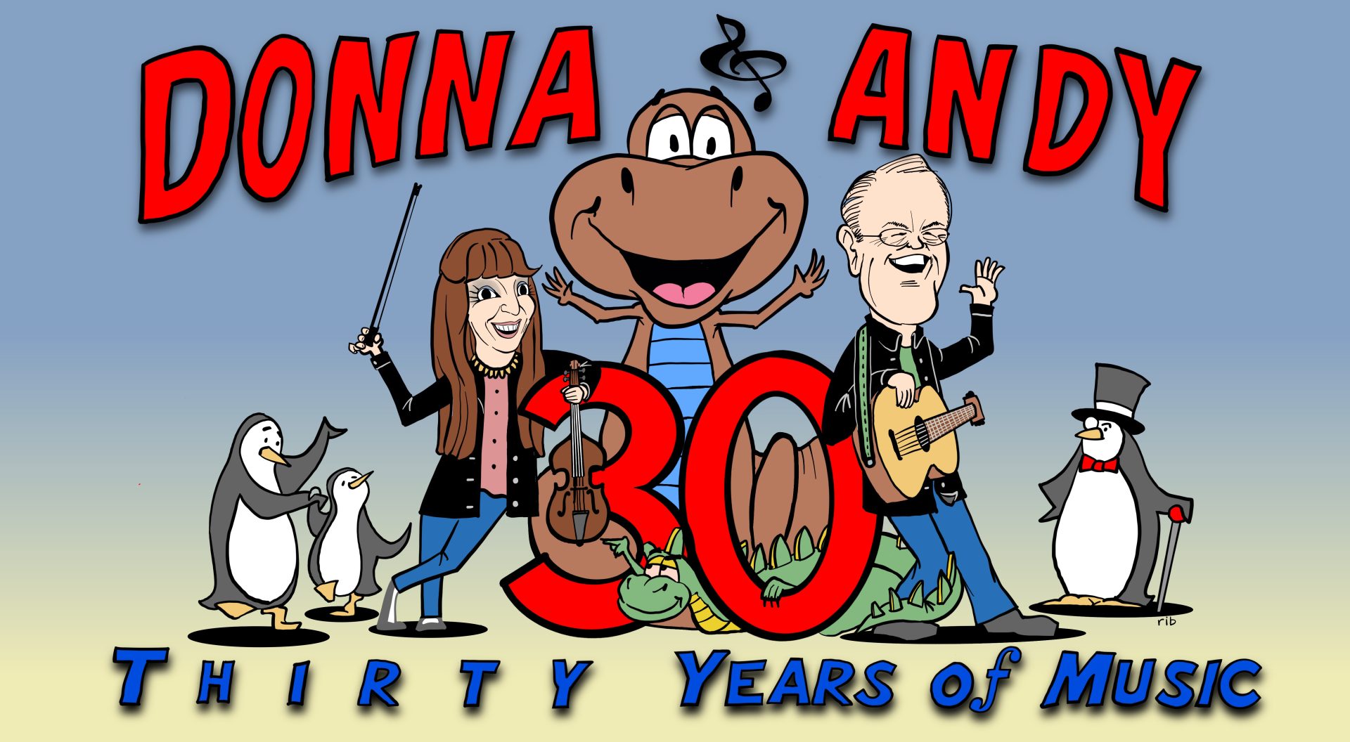 Donna & Andy - 30 Years Making Music ECMA 2026 nominee - Children's Artist of the Year - Donna & Andy - 30 Years Making Music